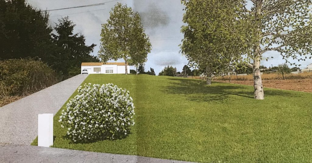 Terrain et maison à bâtir